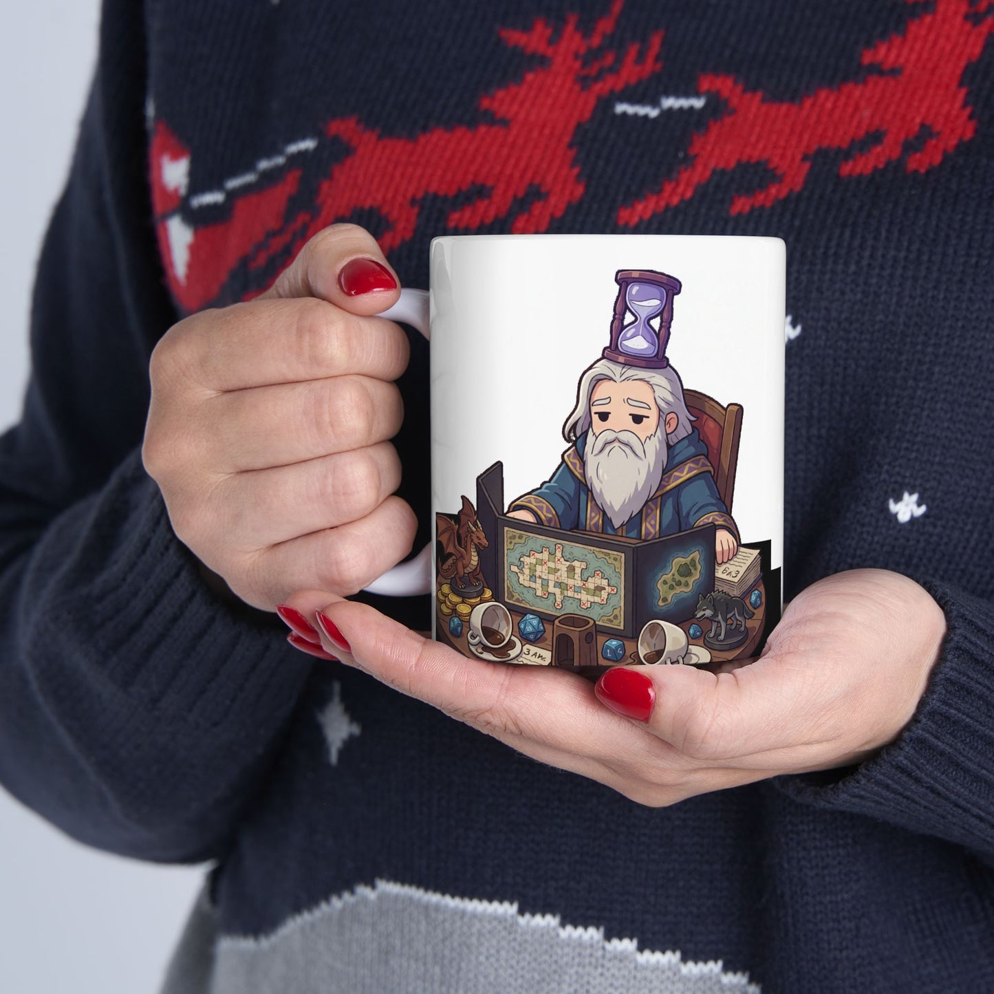The Adventurer’s Dungeon master Tavern Mug