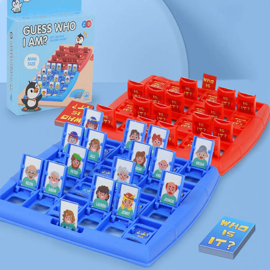 Temporary 1 set Guess Who I Am Party Games，Family Gathering Interactive Games，Fun Board Games，Interesting Gift