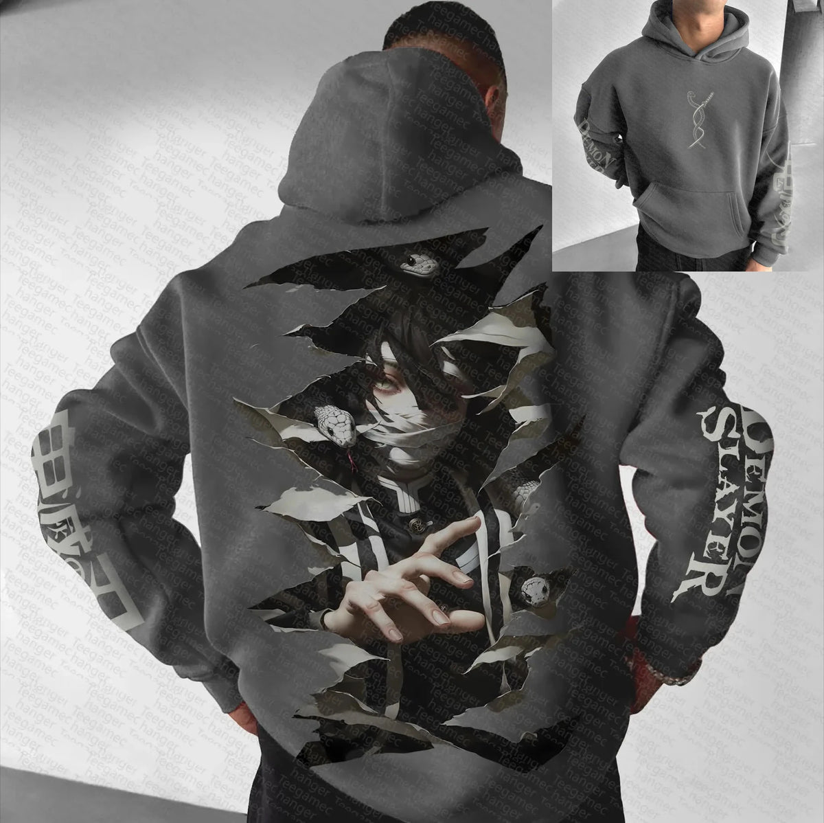 Shinobu Kocho Butterfly Hoodie | Demon Slayer Anime Streetwear