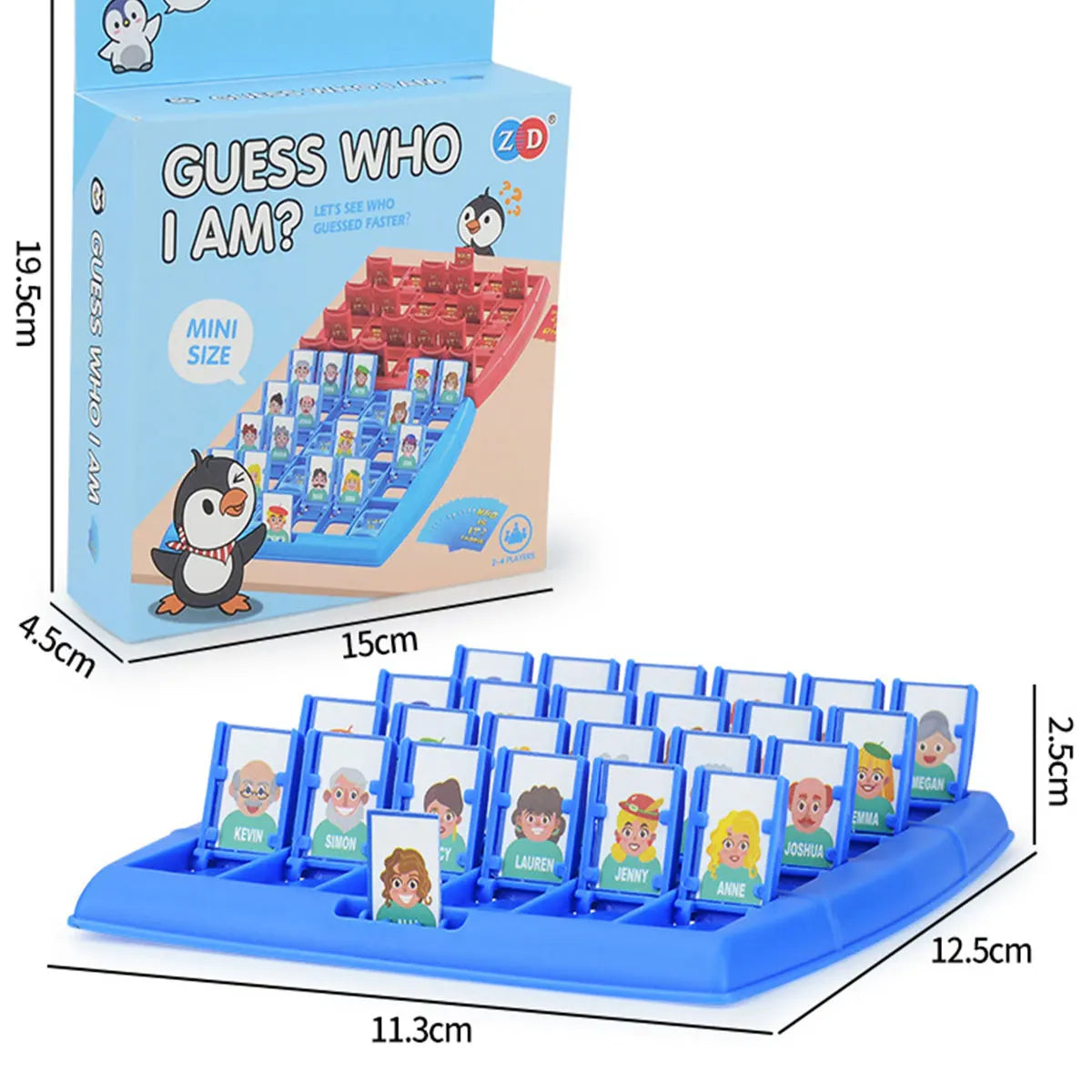 Temporary 1 set Guess Who I Am Party Games，Family Gathering Interactive Games，Fun Board Games，Interesting Gift
