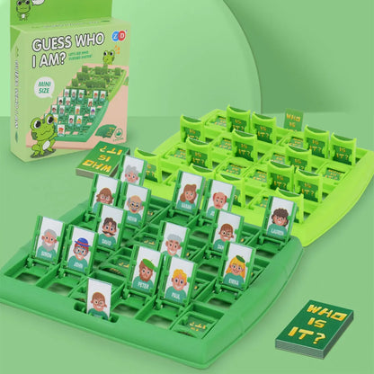 Temporary 1 set Guess Who I Am Party Games，Family Gathering Interactive Games，Fun Board Games，Interesting Gift