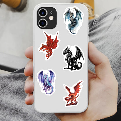 Fantasy Dragon Sticker Magic Art